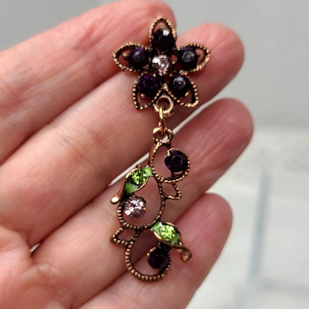Whimsical Butterfly Necklace and Earring set